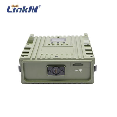 Rugged IP66 Video Data Radio MESH MANET 4W MIMO 4G GPS / BD PPT AES بطارية تعمل بالطاقة