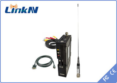 Manpack Tactical COFDM Video Transmitter H.264 AES256 تشفير منخفض التأخير