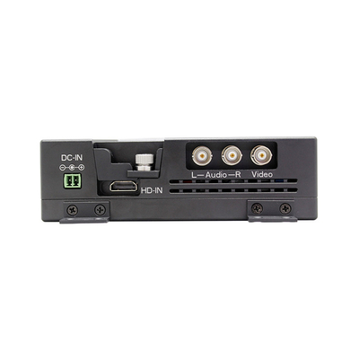جهاز إرسال فيديو تشفير AES256 HDMI CVBS زمن انتقال منخفض لروبوتات UGV EOD تيار مستمر 12 فولت
