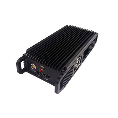 1 واط / 2 واط إخراج الطاقة COFDM جهاز إرسال الفيديو البث H.265 ترميز 1.5 كيلومتر NLOS
