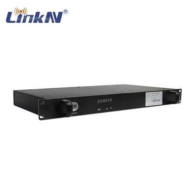 Tactical COFDM Video Receiver Rack Mount High Safety AES256 300-2700MHz