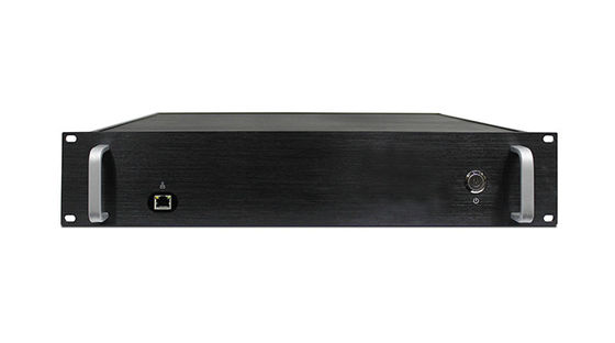 20W عالية الطاقة 2U Rack-mount COFDM Video Transmitter HDMI / SDI CVBS Input 300-2700MHz