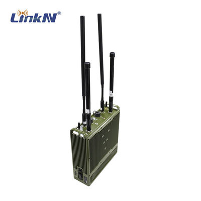 Rugged IP MESH Radio &amp; 4G-LTE Base Station 10W عالية الطاقة AES256 تشفير GPS / BD WIFI IP66