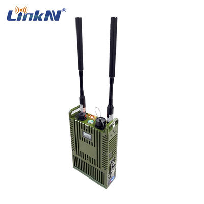 IP MESH Radio Video Data MANET 4W MIMO 4G GPS / BD PPT WiFi AES Encryption IP66 Battery Powered