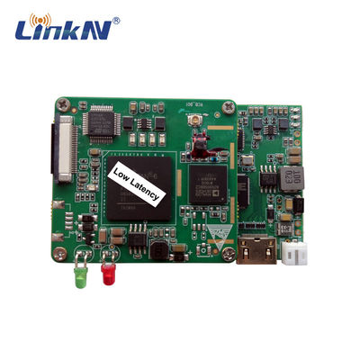 COFDM Video Transmitter OEM Module HDMI &amp; CVBS Input AES256 Encryption Low Latency (انخفاض الكمون)