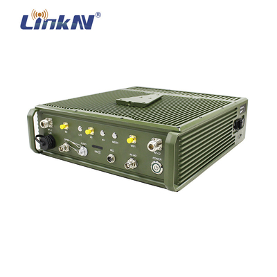 محطة قاعدة عسكرية لشبكة IP لراديو شبكة LTE من Manpack بقوة 10 وات AES Enrytpion IP67