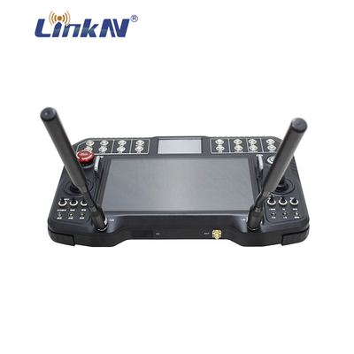 IP67 محطة التحكم الأرضية الصناعية المحمولة 10.1 بوصة شاشة DC12V