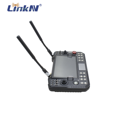 LKAV3109 جهاز التحكم عن بعد محمول من الدرجة الصناعية مزدوج الشاشة UGV EOD