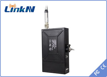 LKAVE1508 Manpack جهاز بث فيديو COFDM HDMI &amp; CVBS أمان عالي AES256 تشفير بطارية بطيئة بطيئة منخفضة