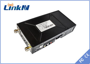 نظام فيديو رقمي لاسلكي COFDM طويل المدى عسكري HDMI &amp; CVBS H.264 يعمل ببطارية منخفضة التأخير