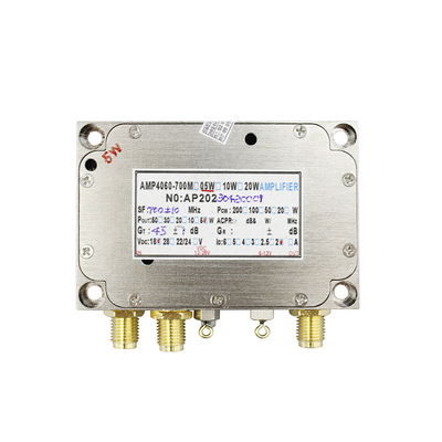 37dBm Pa Cofdm مضخم الطاقة للفيديو Link Drone Uav 2700mhz 16-18vdc