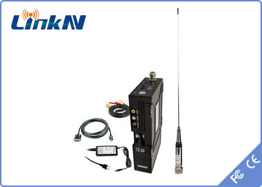 جهاز إرسال فيديو FHD تكتيكي بطول 2 كم ، تعديل COFDM ، تشفير H.264 عالي الأمان ، تشفير AES256