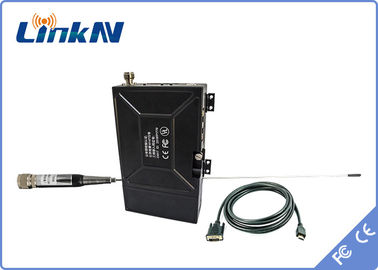 2 كيلو متر COFDM جهاز إرسال الفيديو بطارية تعمل بالطاقة HDMI CVBS AES256 تشفير 300-2700 ميجا هرتز