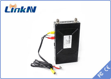 LKAV1506 الشرطة FHD جهاز بث فيديو أمن عالي AES256 تشفير COFDM تعديل تأخير منخفض H.264