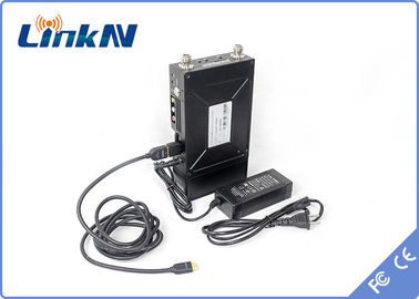 جهاز إرسال الفيديو التكتيكي التابع للشرطة COFDM 1-2KM NLOS AES256 التشفير منخفض التأخير