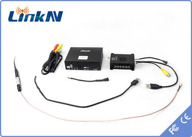 LKAV1614 20km التكتيكية بعيدة المدى ميني HDMI CVBS COFDM طائرة بدون طيار جهاز بث فيديو