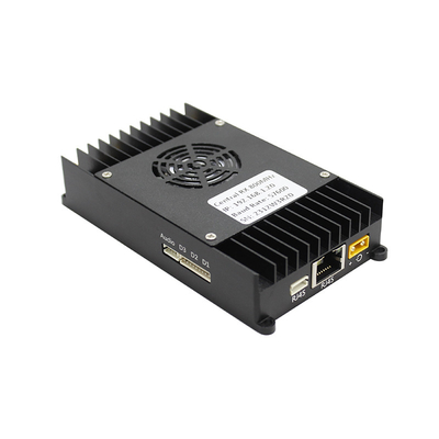 اتصال بيانات الفيديو للطائرات بدون طيار لمسافات طويلة IP FHSS AES128 تشفير 800MHz 1.4GHz