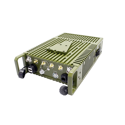 عسكرية Manpack MANET راديو 43dBm AES256 FHSS تردد الهبوط AES256