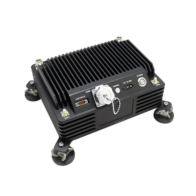 عسكرية الطائرات بدون طيار بعيدة المدى اتصال البيانات FHSS MANET AES256