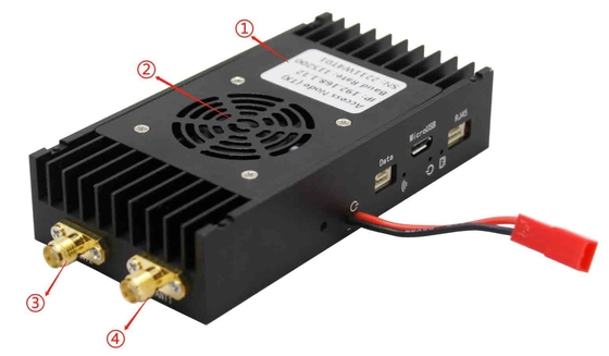 نظام نقل فيديو بدون طيار مع تأخير 10ms منخفض ونقل فيديو HDMI / Ethernet مرن