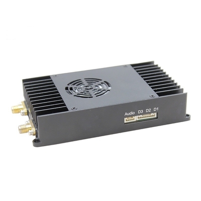 ربط بيانات الطائرات بدون طيار 142g الوزن 800MHz/1.4GHz/2.4GHz تردد مع واجهة فيديو RJ45 الكفاءة