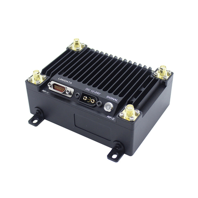 رابط بيانات الفيديو من طائرة بدون طيار صغيرة بعيدة المدى FHSS MANET AES256 حساسية الاستقبال -100dBm 2.5MHz عرض النطاق الترددي 2.5/5.0/10.0/20.0MHz