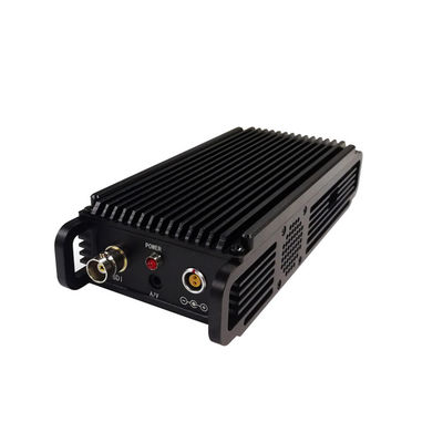 جهاز إرسال الفيديو LKAV1648 COFDM SDI و CVBS H.264 بطء منخفض 1.5km NLOS DC 12V