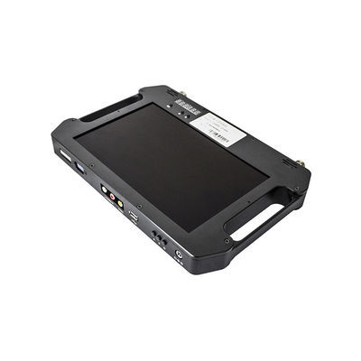 جهاز استقبال COFDM FHD مع بطارية وعرض ملون حساسية عالية هوائيين مزدوجين AES256 DC 12V