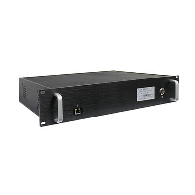 43dBm عالية الطاقة 2U Rack-mount COFDM Video Transmitter HDMI / SDI CVBS Input 300-2700MHz
