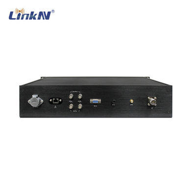 LKAV1707 Long Distance 43dBm التكتيكي MIMO 2U جهاز إرسال فيديو COFDM على متن السفينة