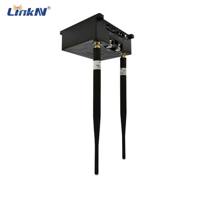 رابط بيانات الطائرات بدون طيار العسكرية للشرطة 15 كم IP MESH Relay متعدد القفزات 82Mbps AES DC12V-24V