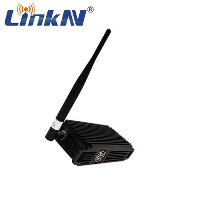 جهاز إرسال الفيديو SDI COFDM H.264 تأخير منخفض 2-8MHz RF عرض النطاق الترددي 1.5 كيلومتر NLOS