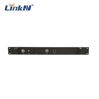 LKAV3307 1U ريك ماونت IP MESH رلاي 4W MIMO بيانات الفيديو 4G GPS / BD PPT WiFi AES256 تشفير