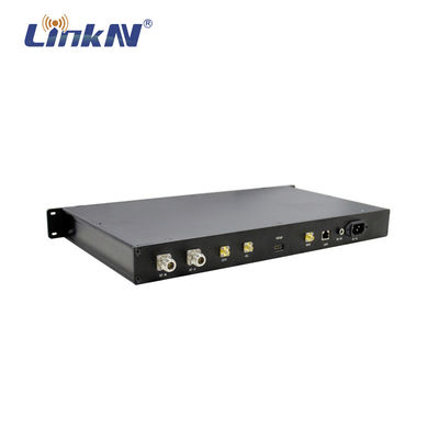LKAV3307 الشرطة إعلام 1U مركبة مثبتة على MIMO FHSS IP شبكة الراديو