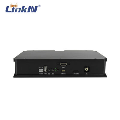 LKAV1638 EOD الروبوتات نظام الفيديو اللاسلكي CVBS NTSC PAL HDMI SDI COFDM AES256 تشفير تأخير منخفض
