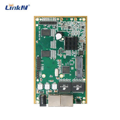 IP MESH Radio OEM Module 2.4 جيجا هرتز 2 * 0.5 واط تشفير MIMO AES256 حتى 96 ميجا بت في الثانية