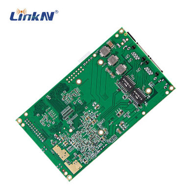 وحدة راديو الشرطة العسكرية التكتيكية IP MESH 5 جيجا هرتز 1 واط تشفير AES 7V-48V DC