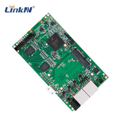 الاقتصاد التكتيكي IP MESH راديو وحدة تصنيع المعدات الأصلية 5 جيجا هرتز 1 واط تشفير MIMO AES DC 7V-48V خفيف الوزن