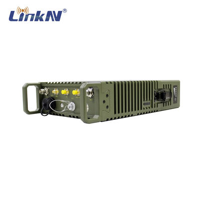 LKAV3702 40dBm Long Distance شرطة تكتيكية عسكرية متعددة الحلقات بث فيديو Manpack IP MESH Radio