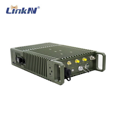 LK3702 40dBm 30KM Manpack رابط بيانات تكتيكي بث فيديو IP MESH MIMO راديو