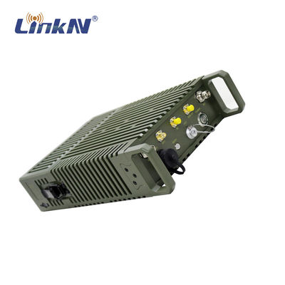 LK3702 40dBm 30KM Manpack رابط بيانات تكتيكي بث فيديو IP MESH MIMO راديو