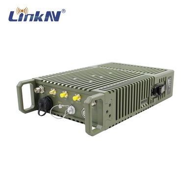 محطة أساسية تكتيكية MeSH بقوة 10 واط عالية الطاقة AES256 Enrcyption IP67 GPS / BD بطارية تعمل بالطاقة