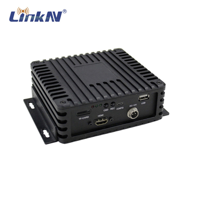 LKAV1211 جهاز استقبال فيديو COFDM صغير FHD 1080p تأخير منخفض AES256 H.264