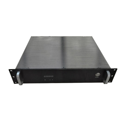 20-30 كم HDMI / SDI / CVBS Video Transmitter COFDM 30W 2U Rack Mount AES Encrytpion