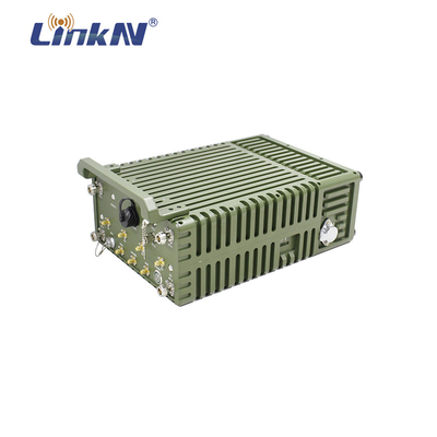 LKAV3703 580MHz 1.4GHz IP Mesh جهاز الراديو التكتيكي مزدوج النطاق تشفير AES DC 24V