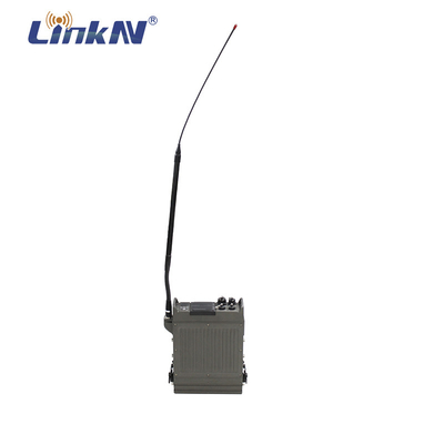 IP67 راديو عسكري محمول 50-70 كيلومتر MESH VHF UHF متعددة التشفير