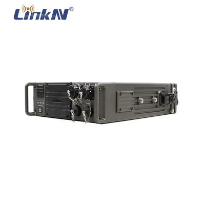 LKAV3601 Manpack وحدة الاتصال بالبث بالفيديو IP Mesh راديو محمول للجيش المتعدد
