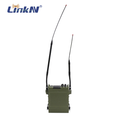 IP67 راديو النمط العسكري VHF UHF ثنائي النطاق PDT / DMR أوضاع متعددة